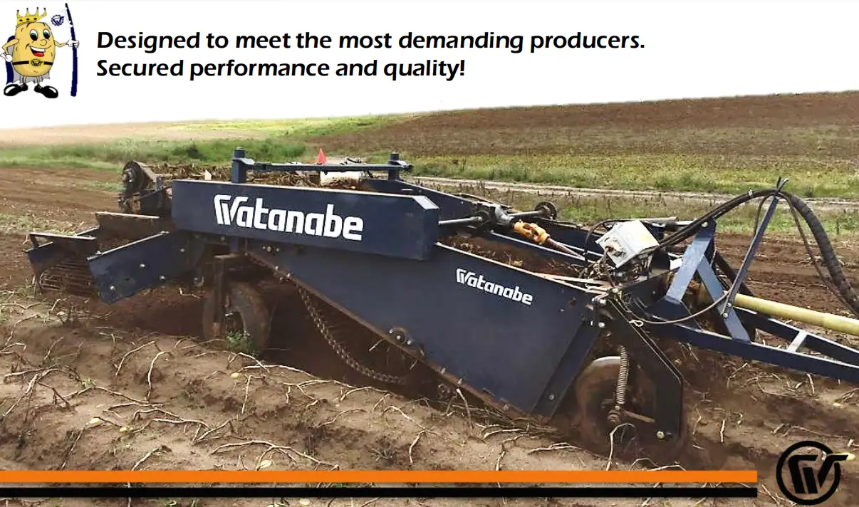 Trailed Potato Digger for Tractor application introduction